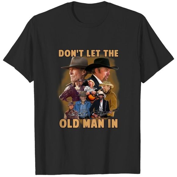 Gildan Other - Toby Keith Dont Let The Old Man In Signatures Shirt
